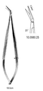Mikro Makas  25ø açılı 18cm