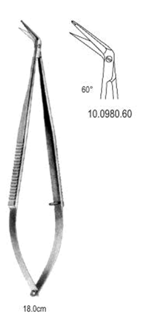 Mikro Makas 60ø açılı 18cm