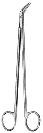 POTTS-De Martel Makas açılı 24cm