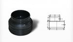 Fırat Ø 150/100 mm PE Triplex - PVC Redüksiyon