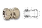 Fırat 16 mm PE-X Bağlantı Manşonu