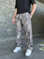 2M AÇIK LEOPAR BAGGY PANTOLON