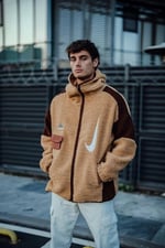 Acg Peluş Ceket Bej