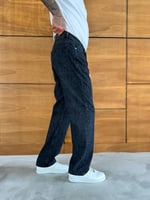 Antrasit Desenli Baggy Pantolon