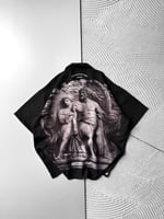 ATİNA BASKILI OVERSİZE GÖMLEK