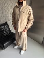 BEJ PARAŞÜT KUMAŞ ADİDAS TAKIM