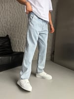 BELİ LASTİKLİ KOT PANTOLON
