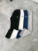 Beyaz Baggy Yazı Nk Eşofman
