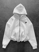 Beyaz Basic Nike Hırka