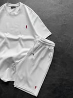 BEYAZ BİSİKLET POLO TAKIM