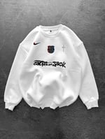 Beyaz Cactüs Barça Sweat