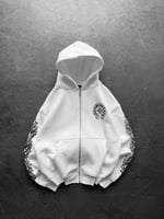BEYAZ CHROME HEARTS HIRKA