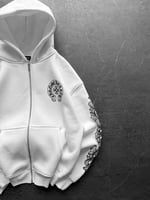 BEYAZ CHROME HEARTS HIRKA