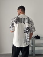 BEYAZ KURU KAFA TSHİRT