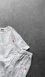BEYAZ SWM ŞORTLU POLO TAKIM