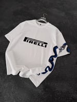 BEYAZ YAN EJDER TSHİRT