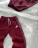 Bordo Biyeli Nike Eşofman