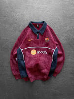 BORDO ÇOK YIKAMA BARÇA SWEAT