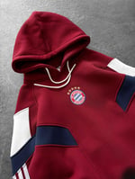Bordo Kapşon Bayern Münih Sweat