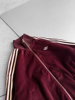 BORDO KÜRKLÜ ADİDAS CEKET
