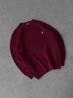 BORDO POLO TRİKO KAZAK