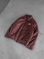 BORDO SIRT NAKIŞ STWD DERİ CEKET