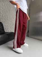 BORDO SÜET ADİDAS EŞOFMAN