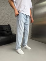 BUZ MAVİ BAGGY PANTOLON