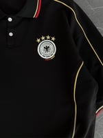 CHL YAKA ŞERİT SİYAH ALMANYA TSHİRT