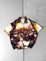 DELPİERO BASKILI OVERSİZE GÖMLEK