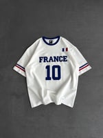 DK ÖZEL BEYAZ FRANCE TSHİRT