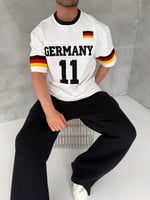 DK ÖZEL BEYAZ GERMANY TSHİRT