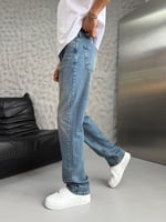 EFEKTLİ KOT BAGGY PANTOLON