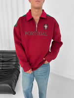 Fermuar Portekiz Sweat