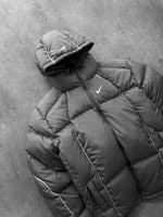 Gri Biyeli Nike Mont