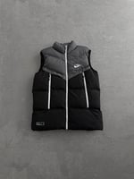 GRİ ÇİFT TECH YELEK