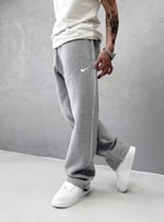 Gri Dikey Nike Eşofman