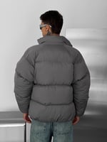 GRİ NİKE PUFFER MONT