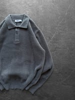 GRİ SAKALLI POLO TRİKO KAZAK