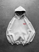 GRİ SUPREME KAPŞONLU SWEAT