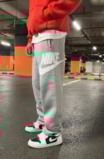 Gri Yan Nike Eşofman