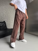 KAHVE PARAŞÜT ÇİFT ŞERİT NİKE EŞOFMAN
