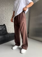 KAHVE PARAŞÜT ÇİFT ŞERİT NİKE EŞOFMAN