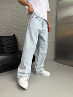 KAR YIKAMA SÜPER BAGGY KOT PANTOLON