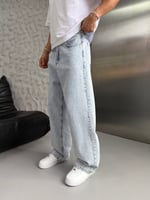 KAR YIKAMA SÜPER BAGGY KOT PANTOLON