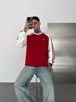 KIRMIZI GÖVDE ADİDAS SWEAT