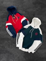 KIRMIZII PARÇALI ARSENAL SWEAT