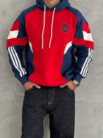 KIRMIZII PARÇALI ARSENAL SWEAT