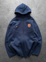 Lacivert Barcelona Tech Hırka