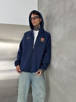 LACİVERT BARCELONA TECH HIRKA